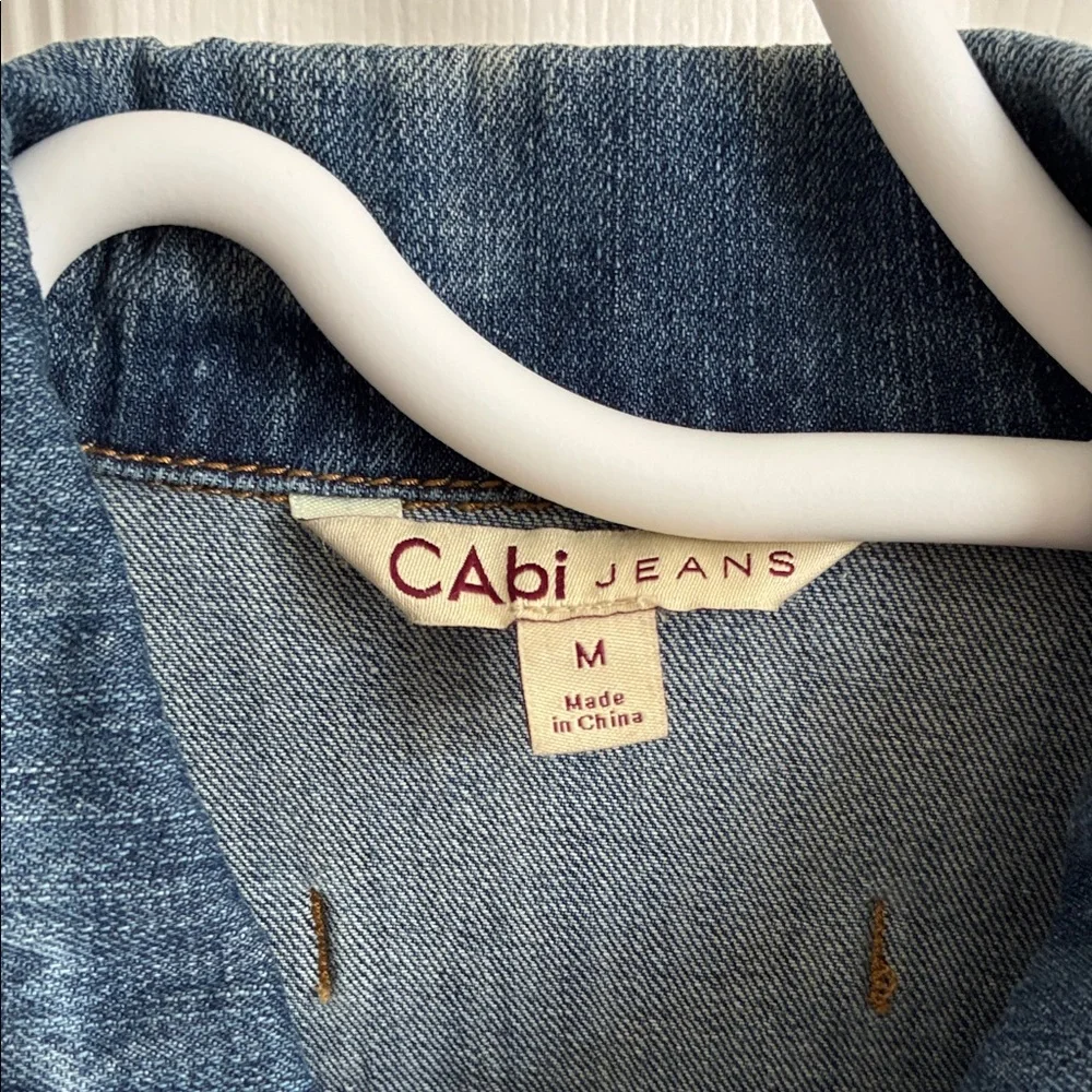 CAbi Dark Blue Jean Jacket - Picture 2 of 4